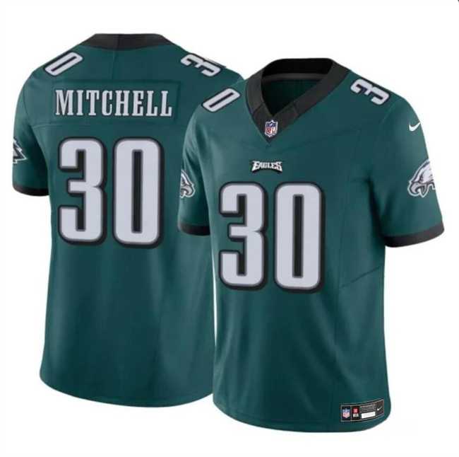 Men & Women & Youth Philadelphia Eagles #30 Quinyon Mitchell Green 2024 Draft F.U.S.E Vapor Untouchable Limited Stitched Jersey